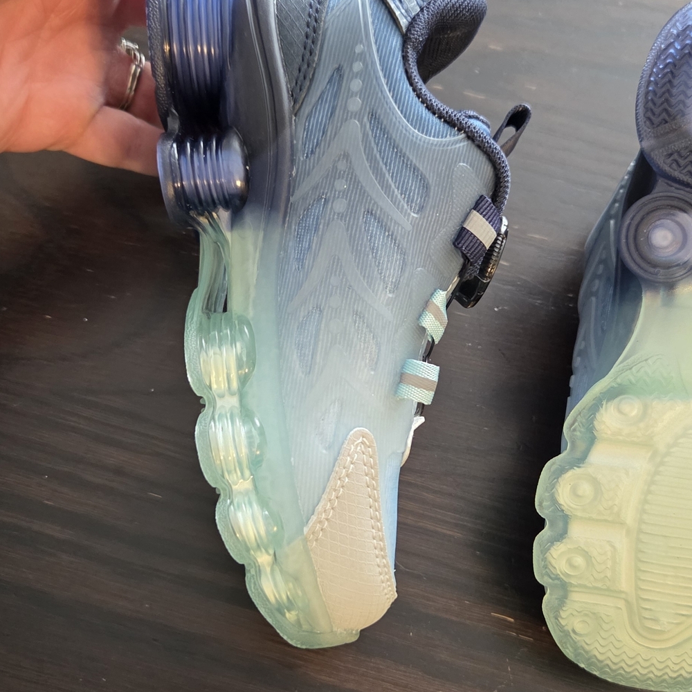 Kids Blue Athletic Sneakers - Picture 4 of 6